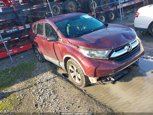 2018 Honda Cr-v Lx მანქანა იყიდება აუქციონზე, vin: 2HKRW5H31JH409808, აუქციონის ნომერი: 43400344