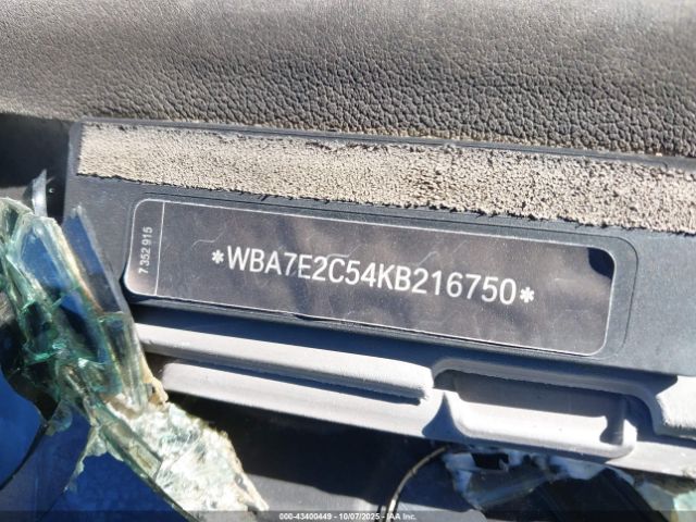 2019 BMW 740I WBA7E2C54KB216750 Photo 8