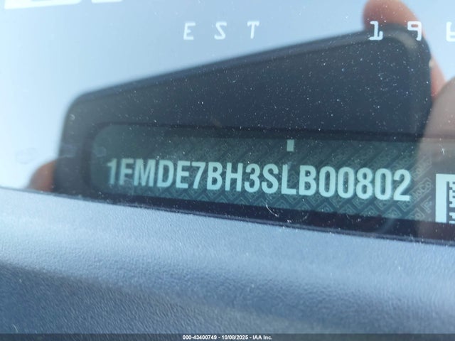 2025 FORD BRONCO 1FMDE7BH3SLB00802 Photo 8