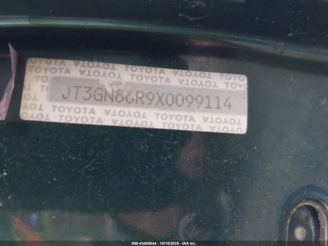 1999 TOYOTA 4RUNNER JT3GN86R9X0099114 Photo 8