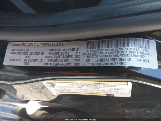 2014 FIAT 500L ZFBCFAAH0EZ004836 Photo 8