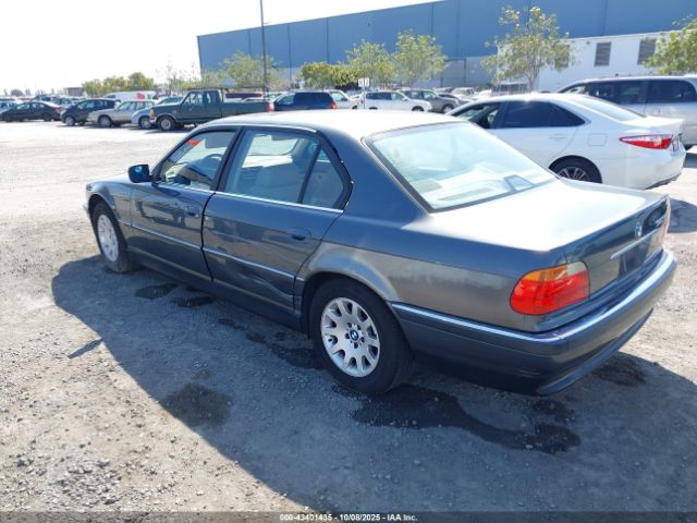 2000 BMW 740IL WBAGH8347YDP09756 Photo 2