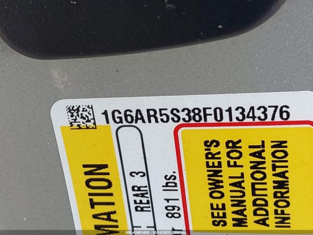 2015 CADILLAC CTS 1G6AR5S38F0134376 Photo 8