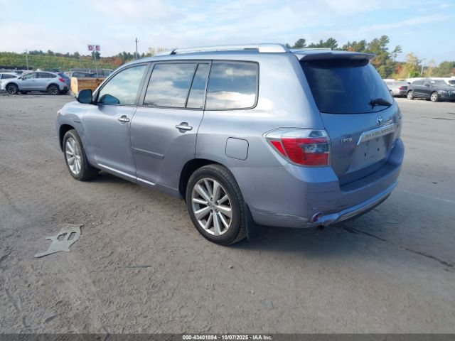 2008 TOYOTA HIGHLANDER HYBRID JTEEW44A982005479 Photo 2