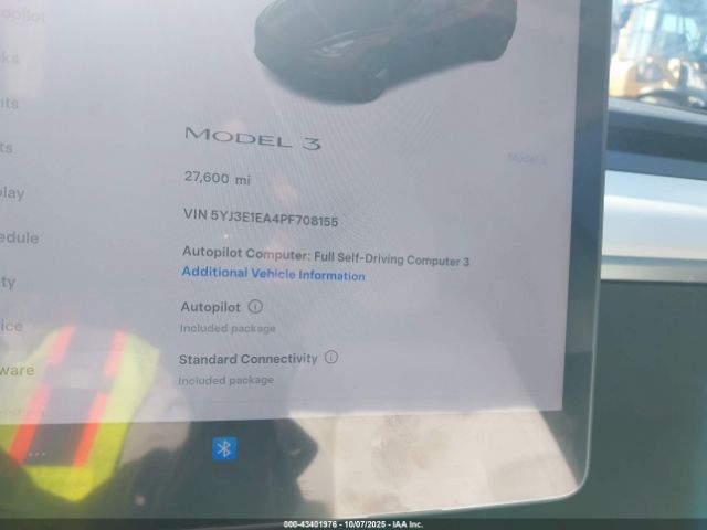 2023 TESLA MODEL 3 5YJ3E1EA4PF708155 Photo 6