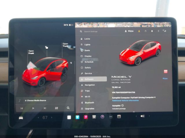 2023 TESLA MODEL Y 7SAYGDEE6PF814758 Photo 6