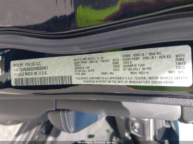 2024 JEEP GRAND CHEROKEE L 1C4RJKAG6R8592451 Photo 8