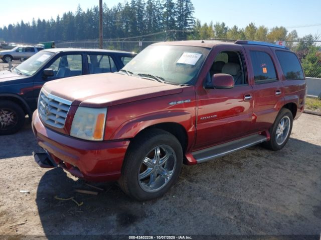2002 CADILLAC ESCALADE 1GYEK63N42R247833 Photo 1