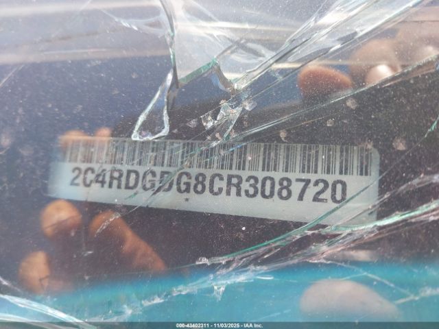 2012 DODGE GRAND CARAVAN 2C4RDGDG8CR308720 Photo 8