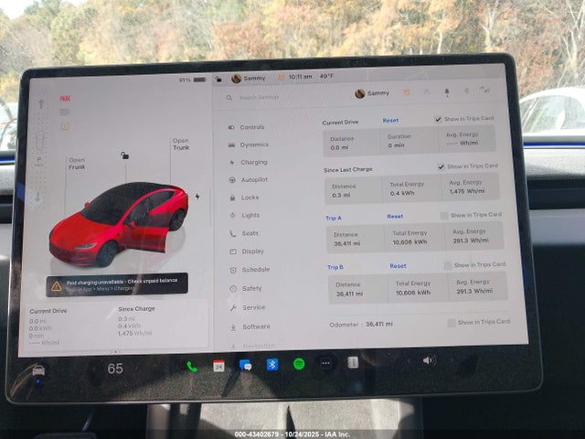 2025 TESLA MODEL 3 5YJ3E1EB6SF897442 Photo 6