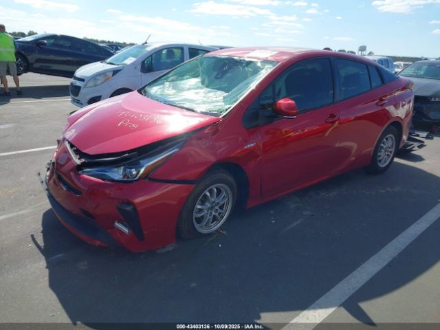 2021 TOYOTA PRIUS JTDKAMFU5M3152710 Photo 1