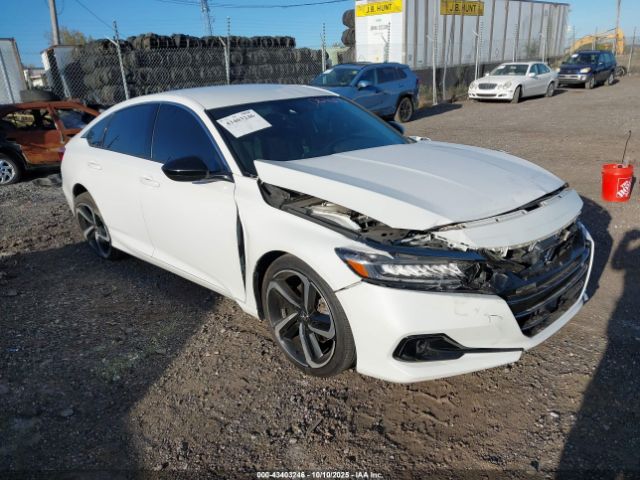 2021 HONDA ACCORD 1HGCV1F38MA001677