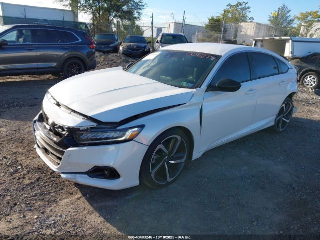 2021 HONDA ACCORD 1HGCV1F38MA001677 Photo 1