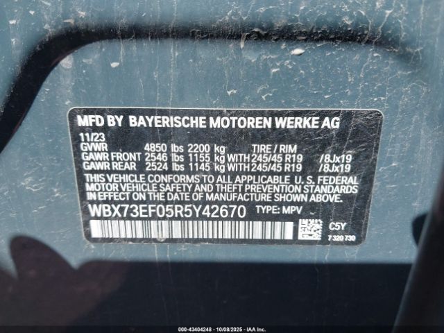 2024 BMW X1 WBX73EF05R5Y42670 Photo 8