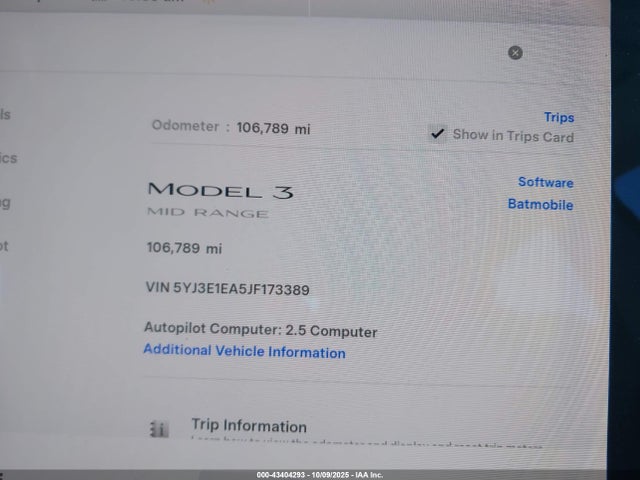 2018 TESLA MODEL 3 5YJ3E1EA5JF173389 Photo 6