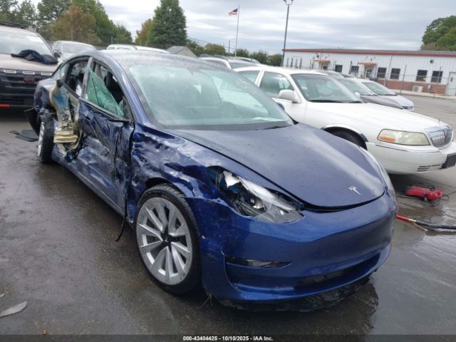 2022 TESLA MODEL 3 5YJ3E1EA0NF370475 Photo 0
