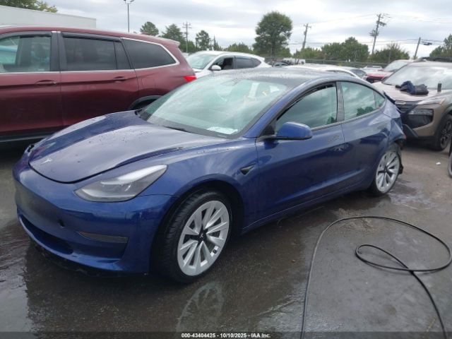 2022 TESLA MODEL 3 5YJ3E1EA0NF370475 Photo 1