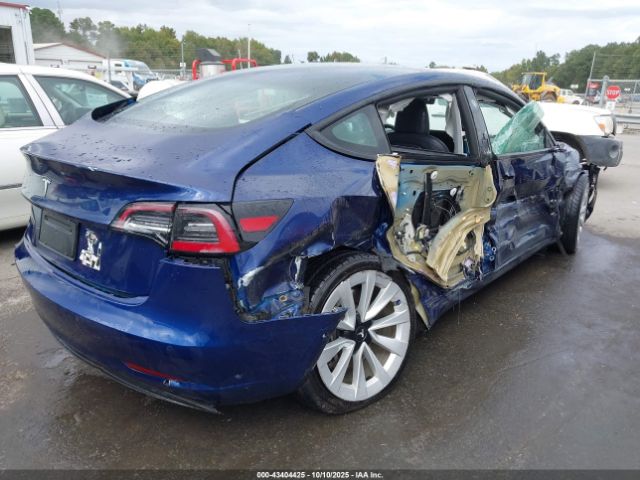 2022 TESLA MODEL 3 5YJ3E1EA0NF370475 Photo 3
