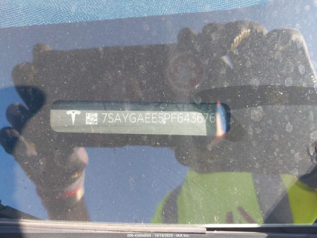 2023 TESLA MODEL Y 7SAYGAEE5PF643676 Photo 8