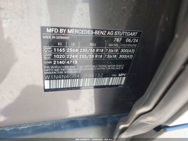 2025 MERCEDES-BENZ GLA 250 W1N4N4GB4SJ654152 Photo 8