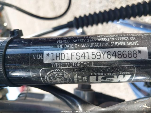 2009 HARLEY-DAVIDSON FLTR 1HD1FS4159Y648688 Photo 9
