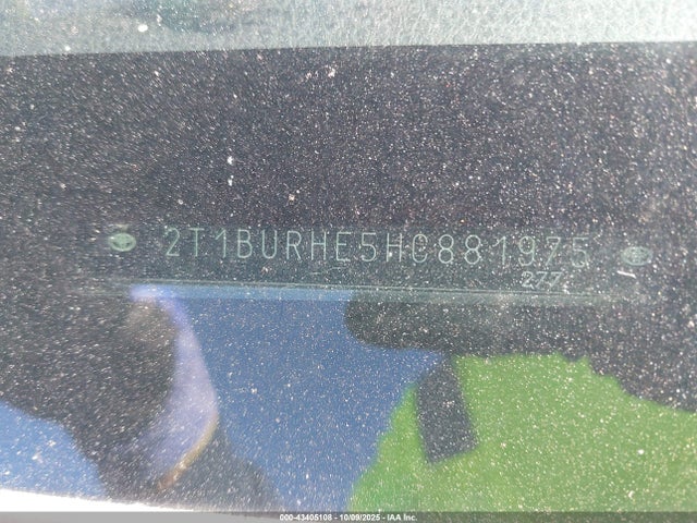2017 TOYOTA COROLLA 2T1BURHE5HC881975 Photo 8