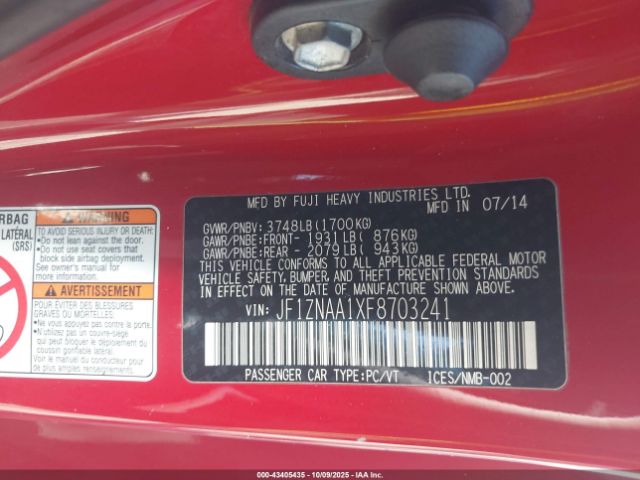 2015 SCION FR-S JF1ZNAA1XF8703241 Photo 8