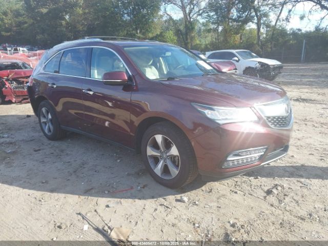2014 ACURA MDX 5FRYD4H22EB023257 Photo 0