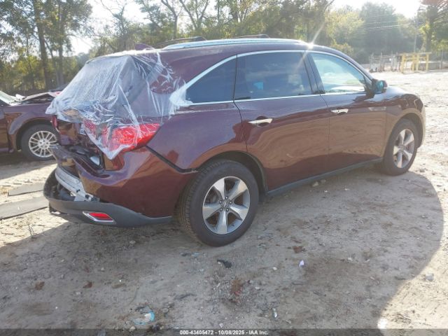 2014 ACURA MDX 5FRYD4H22EB023257 Photo 3