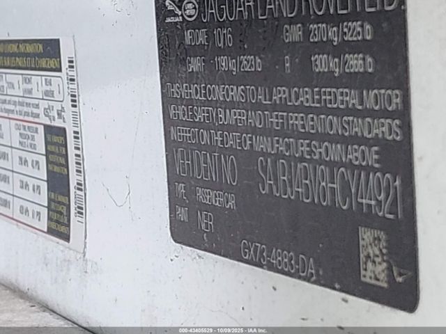 2017 JAGUAR XF SAJBJ4BV8HCY44921 Photo 8