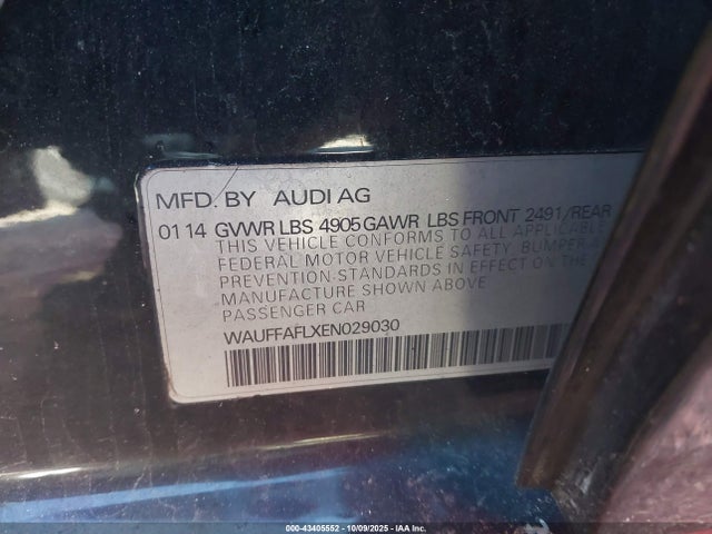 2014 AUDI A4 WAUFFAFLXEN029030 Photo 8