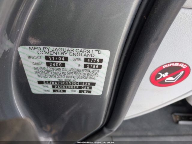 2005 JAGUAR XJ SAJWA79C55SG41528 Photo 8