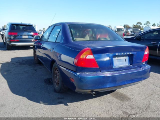 2001 MITSUBISHI MIRAGE JA3AY26C71U018708 Photo 2