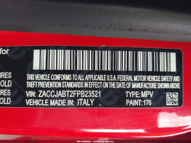 ZACCJABT2FPB23521 Jeep Renegade