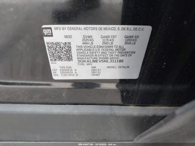 2022 GMC TERRAIN 3GKALMEV5NL311185 Photo 8