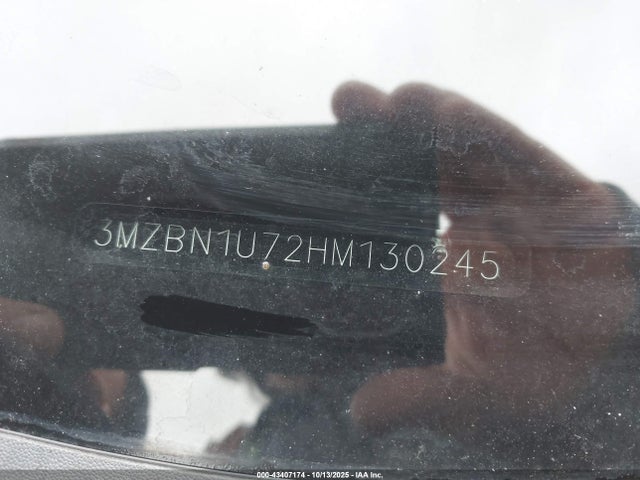 3MZBN1U72HM130245 Mazda Mazda3 Sport