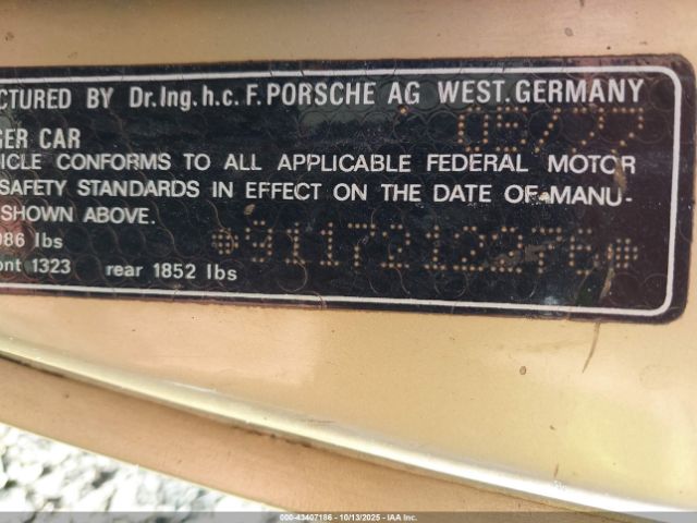 1977 PORSCHE 911 9117112276 Photo 8