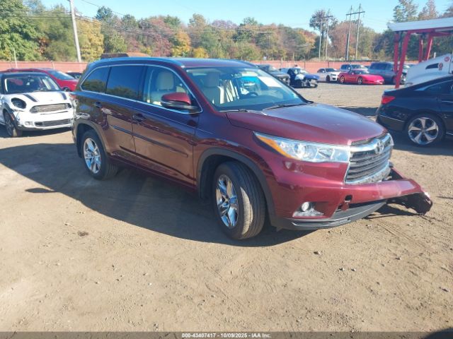 2016 TOYOTA HIGHLANDER 5TDDKRFH0GS258684