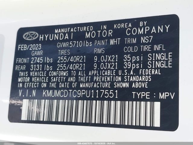 2023 GENESIS GV70 KMUMCDTC9PU117551 Photo 8