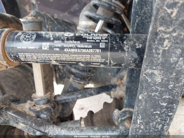 2019 POLARIS SPORTSMAN 4XASHE573KA287701 Photo 9