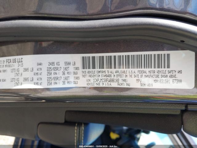 2015 JEEP CHEROKEE 1C4PJMCS8FW686102 Photo 8