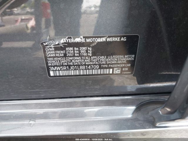 2020 BMW 330I 3MW5R1J01L8B14709 Photo 8