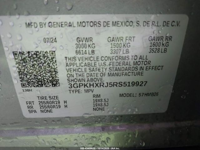 2024 HONDA PROLOGUE 3GPKHXRJ5RS519927 Photo 8