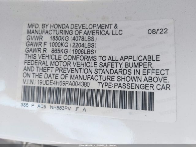 2023 ACURA INTEGRA 19UDE4H69PA004380 Photo 8