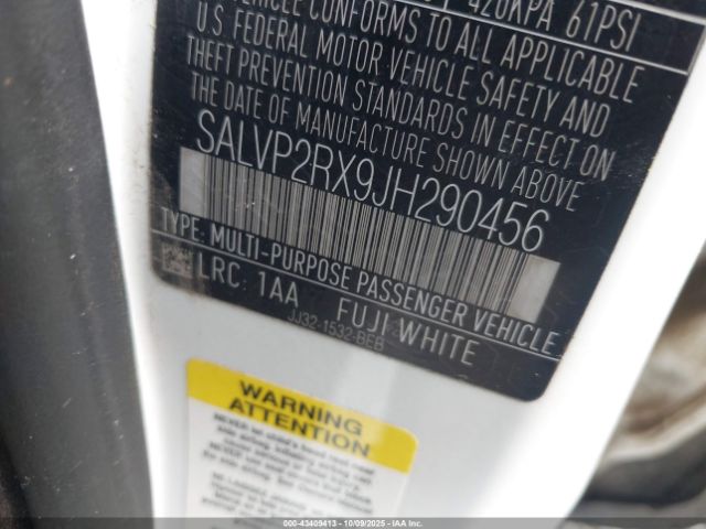 2018 LAND ROVER RANGE ROVER EVOQUE SALVP2RX9JH290456 Photo 8