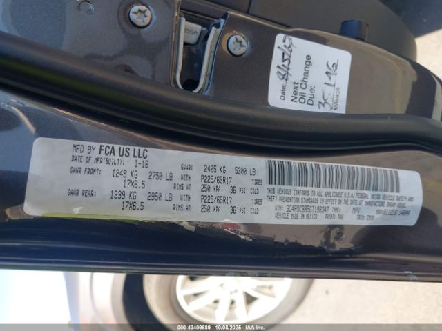 2016 DODGE JOURNEY 3C4PDCBB5GT198347 Photo 8