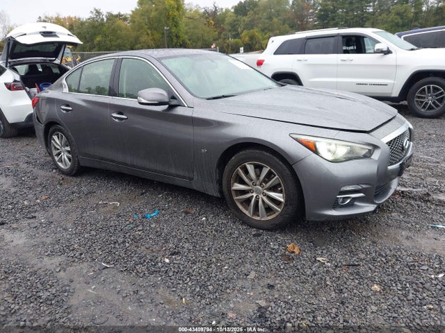 43409794 :رقم المزاد ، JN1BV7AR3EM690233 vin ، 2014 Infiniti Q50 Premium مزاد بيع