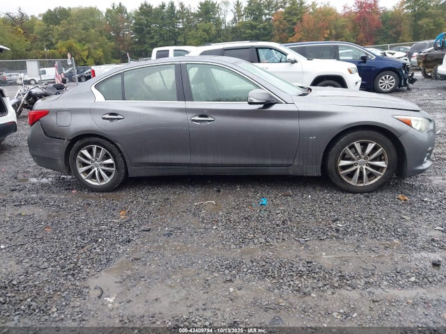43409794 :رقم المزاد ، JN1BV7AR3EM690233 vin ، 2014 Infiniti Q50 Premium مزاد بيع