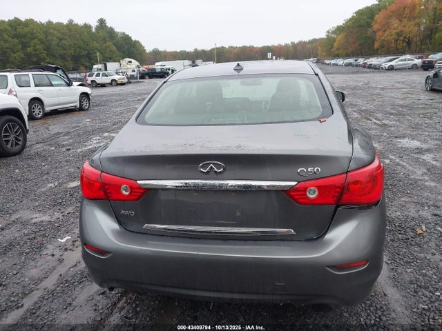 43409794 :رقم المزاد ، JN1BV7AR3EM690233 vin ، 2014 Infiniti Q50 Premium مزاد بيع