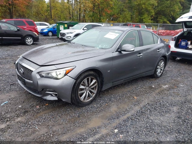 43409794 :رقم المزاد ، JN1BV7AR3EM690233 vin ، 2014 Infiniti Q50 Premium مزاد بيع